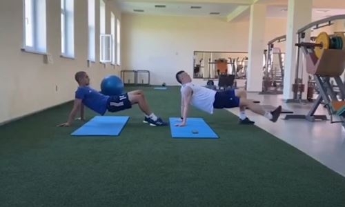 Видео тренировки «Ордабасы» на карантине