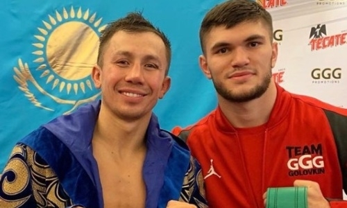 «Это большой плюс для него». Головкин рассказал о своей помощи непобежденному казахстанскому боксеру