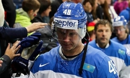 «Умудрился». КХЛ отметила удивительное достижение форварда «Барыса» в сборной Казахстана