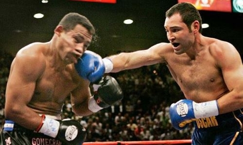 14 лет назад Де Ла Хойя проучил за длинный язык трештокера Майоргу. Видео зрелищного нокаута