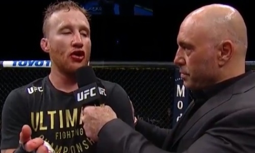 «Он лучший в мире». Гэтжи бросил вызов Нурмагомедову после победы нокаутом над Фергюсоном 