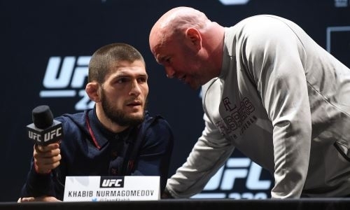 Президент UFC поддержал находящегося в коме отца Хабиба Нурмагомедова