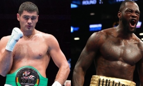 Sky Sports показал спарринг экс-боксера «Astana Arlans» с Уайлдером и предложил им провести настоящий бой. Видео