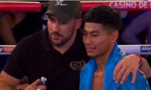 Чемпион WBC из Казахстана обратился к тренеру Энтони Джошуа