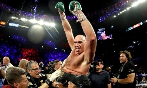 «Станцует, как Бэмби». Фьюри предсказал, в каком раунде и каким ударом он нокаутирует Джошуа