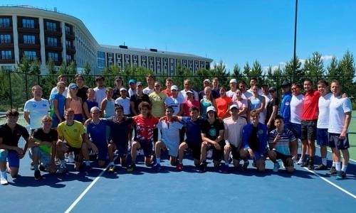 Теннисисты Казахстана впервые после карантина приступили к сборам