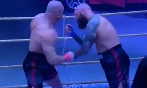 Смачный нокаут польского Тайсона в бою без перчаток сделал его звездой интернета. Видео