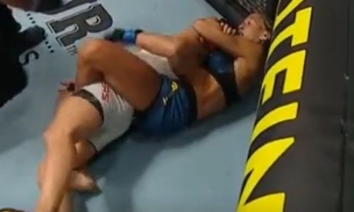 Как Мария Агапова провела сабмишн и за три минуты выиграла исторический бой Казахстана в UFC. Видео