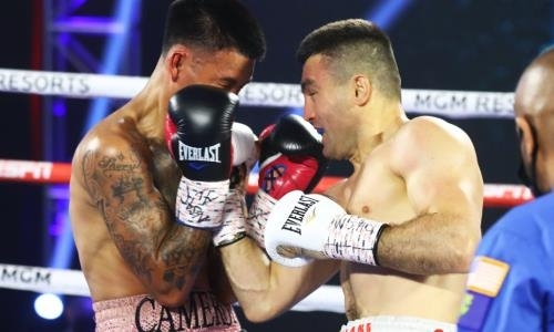 Видео лучших ударов непобежденного казахстанца Моминова в бою с американцем в США