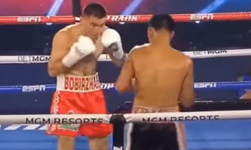 «Подает надежды». ESPN оценил победу казахстанского боксера над опытным соперником в США