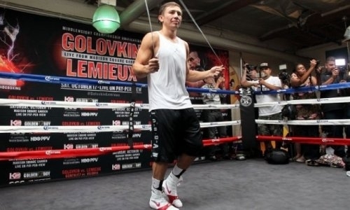 Головкин объявил о начале тренировок перед следующим боем