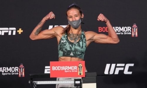 Американское СМИ сообщило ранее неизвестную деталь дебютного боя казахстанки в UFC