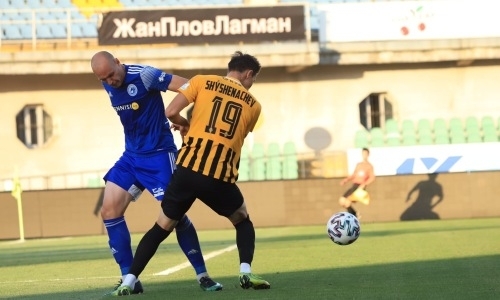 Фоторепортаж с товарищеского матча «Кайрат» — «Окжетпес» 3:1