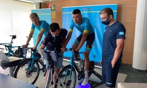 «Астана» выступила на третьем этапе виртуального «Тур де Франс»