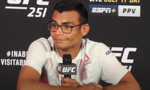 Первый соперник Жалгаса Жумагулова в UFC опозорился, назвав его русским