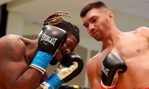 Нокаутированный экс-боксером «Астана Арланс» тяжеловес досрочной победой дебютировал в США. Видео нокаута