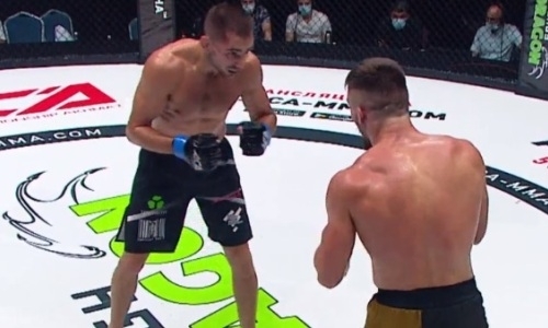 Отправивший в нокаут казахстанца российский файтер продлил победную серию