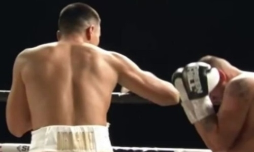 Видео первого победного боя с нокаутом казахстанского чемпиона Азии-2019 в профи