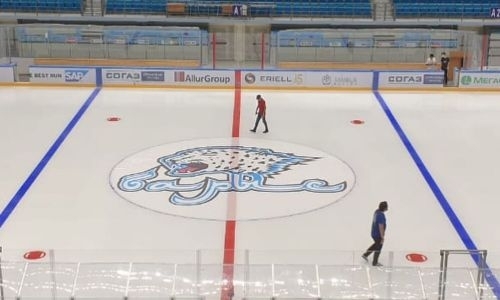 Арену «Барыса» готовят к новому сезону. Фото