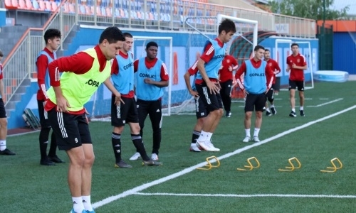 Фоторепортаж с очередной тренировки «Шахтера» в Алматы