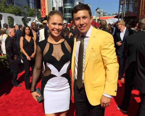 Ровно пять лет назад Геннадий Головкин оказался на красной ковровой дорожке. Фото