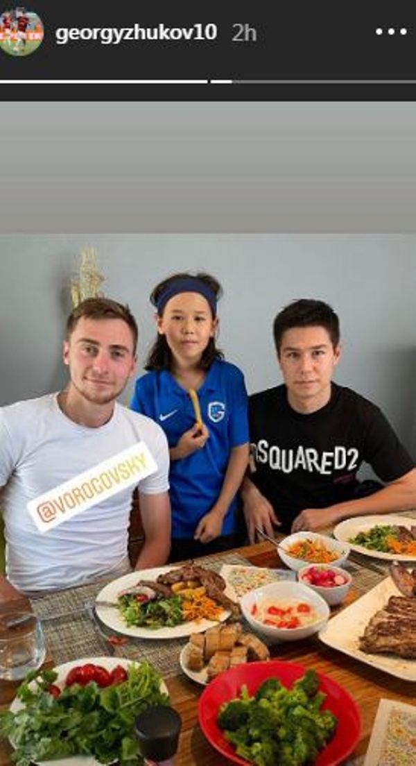 Футболисты сборной Казахстана встретились в Бельгии. Фото