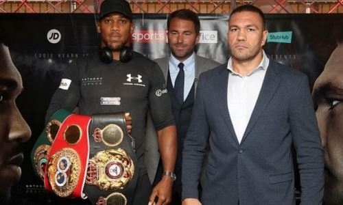 Эдди Хирн сообщил дату титульного боя Джошуа — Пулев