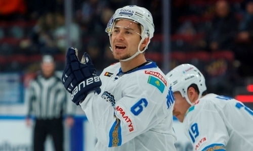 Хоккеист «Барыса» впечатлил болельщиков интенсивной тренировкой