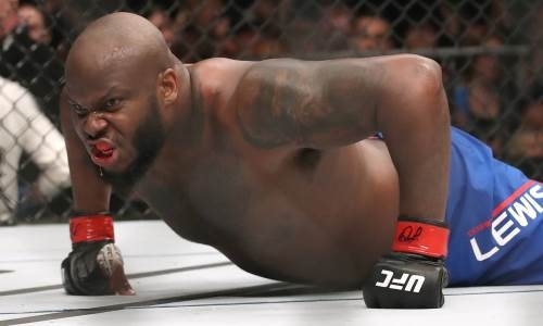 Деррик Льюис прокомментировал победу над Алексеем Олейником и свой рекорд UFC