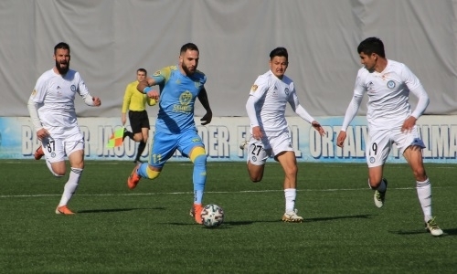 «Астана» разгромно уступила «Ордабасы» в товарищеском матче