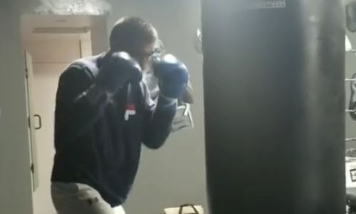 Жанибек Алимханулы приступил к тренировкам в США. Видео