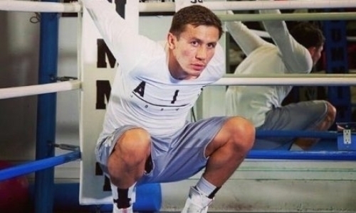 Наставник Головкина показал фото его работы на велотренажере