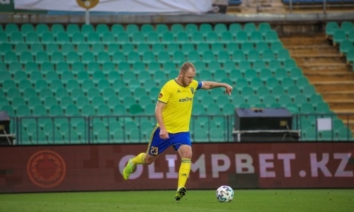 Наумов впервые в нынешнем сезоне вывел «Жетысу» с капитанской повязкой