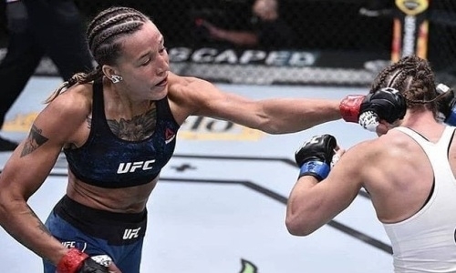 Прямая трансляция второго боя казахстанки Марии Агаповой в UFC 