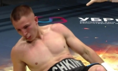 Видео нокаута казахстанского боксера за 80 секунд «Черным львом»