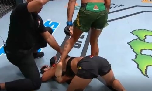Видео второго боя казахстанки Марии Агаповой в UFC