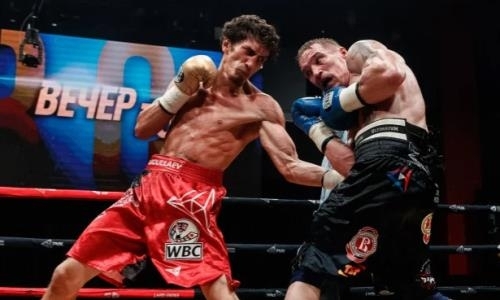 Рубка с шестью нокдаунами. Экс-претендент на титул WBC нокаутом выиграл главный бой вечера с участием казахстанца. Видео