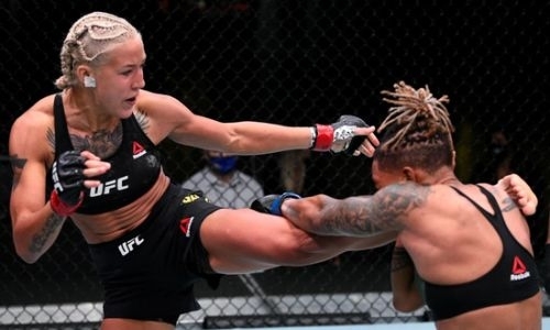 «Осторожнее со своими желаниями». Первую казахстанку в UFC обвинили в неуважении к сопернице