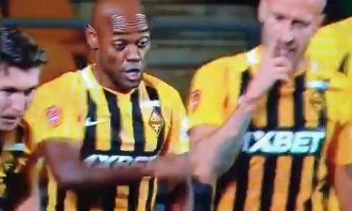 Видео второго гола Вагнера Лава матча Лиги Европы «Кайрат» — «Ноа»