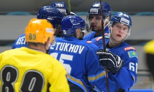 «Не допустил ошибок первых игр». КХЛ похвалила «Барыс» за крупную победу над «Сарыаркой»