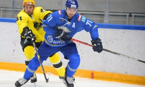 «Интересно почему?». «Барыс» решил раскрыть секрет хоккеиста сборной Казахстана