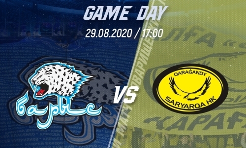 «Барыс» назвал состав на второй контрольный матч против «Сарыарки»