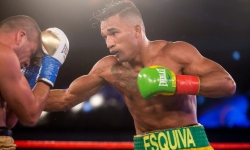 Бросавший вызов Головкину боксер оформил четыре нокдауна и нокаут в первом раунде. Видео