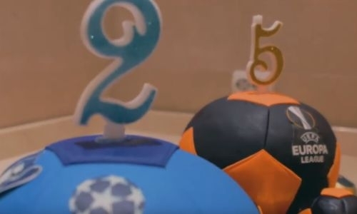 «Астана» показала, как команда поздравила Ротариу с днем рождения