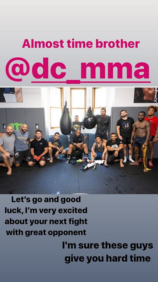 Нурмагомедов обратился к экс-чемпиону UFC перед его поединком