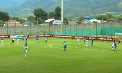 Видео гола Алипа матча Премьер-Лиги «Каспий» — «Кайрат»