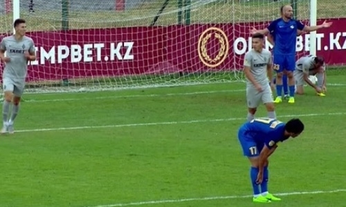 Видео гола Шушеначева матча Премьер-Лиги «Каспий» — «Кайрат»