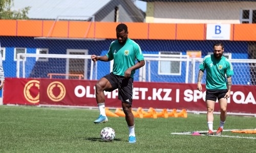 Фоторепортаж с тренировки «Тобола» перед матчем с «Астаной»