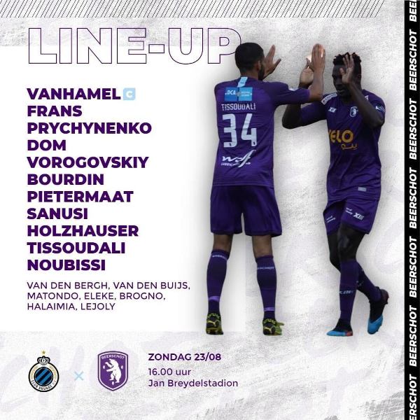 Вороговский попал в заявку «Беерсхота» на игру с «Брюгге»