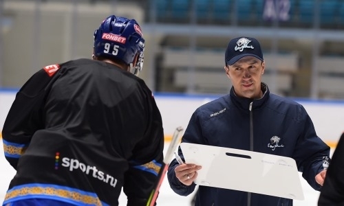 Финалист Кубка Гагарина провёл первую тренировку в качестве тренера «Барыса»